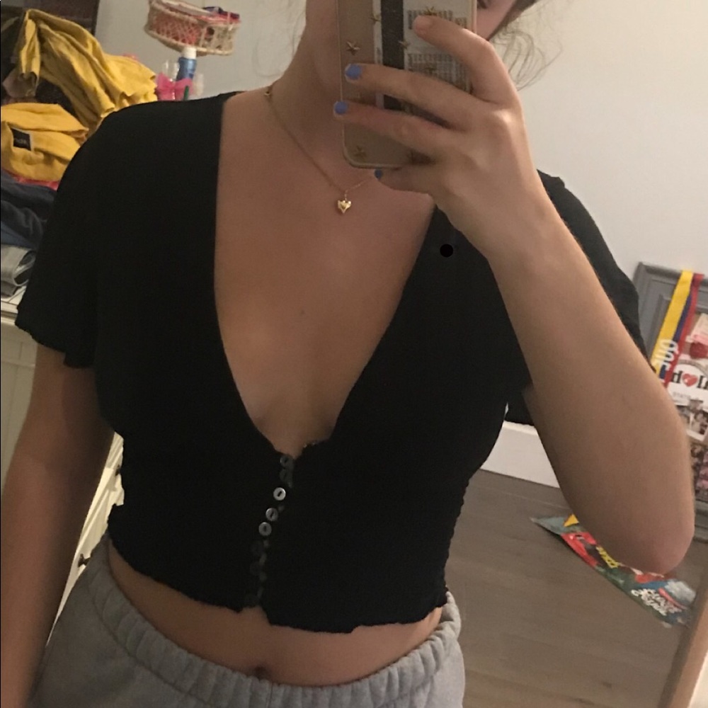 Black blouse forever 21